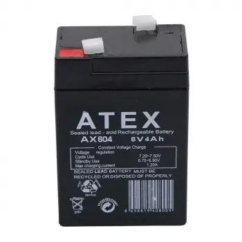 Atex Ax604 6v 4ah Akü