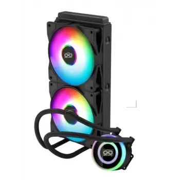 AZTECH LIQUID COOLING AZ240 - 1B AM5 - 1700P 240mm ARGB Fan Siyah Sıvı Soğutucu (KDO)