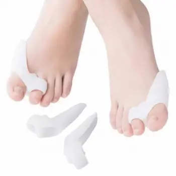 Baş Parmak Bunyon Silikonu Parmak Arası Destek Medikal Silikon  Ağrı Azaltmaya Yardımcı