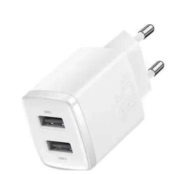 Baseus CCXJ010202 10,5W Beyaz Şarj Aleti