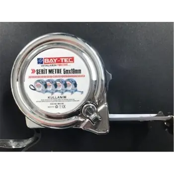 Bay-Tec Mk4146 5Mt 19MM Krom Şerit Metre (KDO)