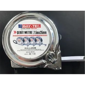Bay-Tec Mk4148 7.5Mt 25MM Krom Şerit Metre (KDO)