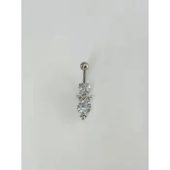 Baykuş Detaylı Göbek Pıercıng - Pg0121