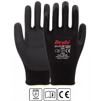 Beybi B-FLEX120 9Beden 12li Micro Köpük Nitril Eldiven (4131X) (KDO)