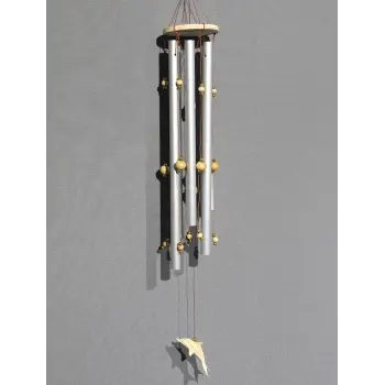 Boncuklu Metal Rüzgar Çanı 3dıarta-28