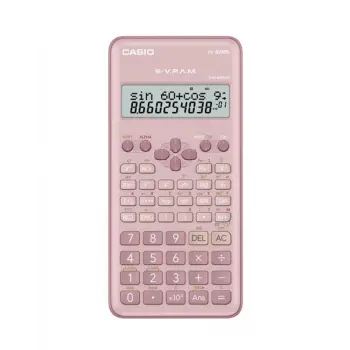 Casio FX-82MS-2-PK-W-DTF Versiyon Bilimsel Pembe Fonksiyonlu Hesap Makinesi