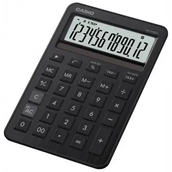 Casio MS-200DQ-BK 12 Hane Beyaz Masa Üstü Hesap Makinesi