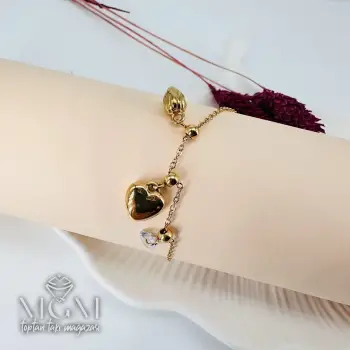 Çelik Bileklikler 16+5 Cm Uzatma Payı - Kbl0088