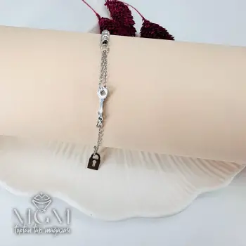 Rodyum Çelik Bileklikler 16+5 Cm Uzatma Payı - Kbl0107
