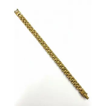 Çelik  Erkek Çelik Bileklik Boy 21.5 Cm / En 0.9 Mm - Ebl0071