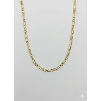   Kaplama Zincir Pirinç   Cm Kolye Zincir 45 Cm - Kl0267