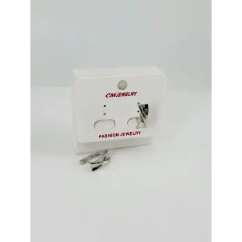 Rodyum  Pirinç Küpeler - Kp00524