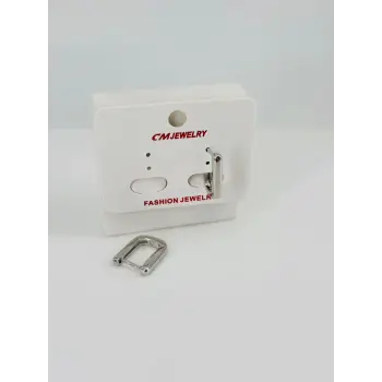 Rodyum Pirinç Küpeler - Kp00517