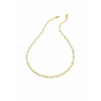   Kaplama Zincir Pirinç   Cm Kolye Zincir 60 Cm - Kl0249