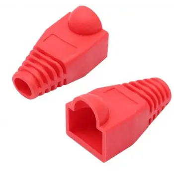 CMR RJ-45 Kırmızı Kılıf 25 li  Paket (KDO)