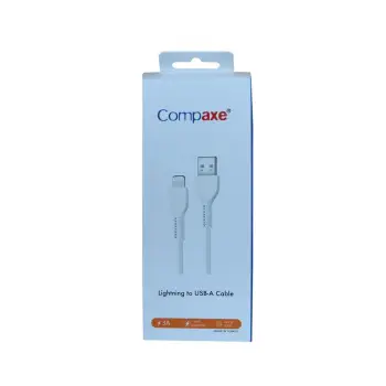 Compaxe CTK-BLU Usb 3.0 1mt 3A Lightning Şarj Kablosu (KDO)