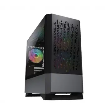Cougar CGR-5JM8B-AIR-RGB MG140 Air RGB Mini Tower Kasa (Black)