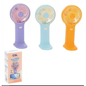CSL CS-39 Şarjlı Mini Fan Mor (KDO)