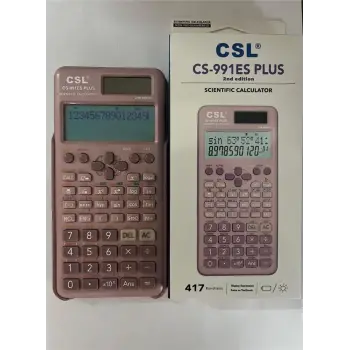 CSL CS-991ES PLUS-PINK Pembe Fonksiyonel Hesap Makinesi