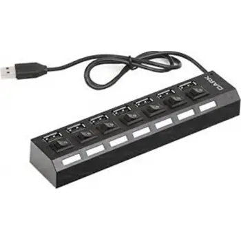 Dark DK AC USB272 7 Port Anahtarlı USB2.0 HUB