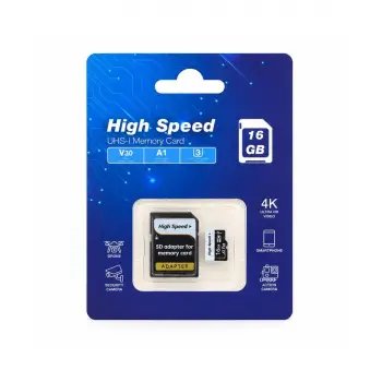 ELBA High Speed 16GB A1 V30 U3 Micro Hafıza Kartı Class10