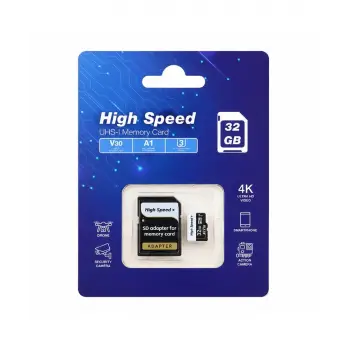 ELBA High Speed 32GB A1 V30 U3 Micro Hafıza Kartı Class10