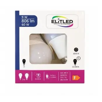 ELİTLED 9W 2Lİ LED AMPUL AVANTAJ PAKET (KDO)
