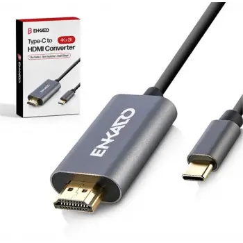 ENKADO EKD-TP40 TYPE-C TO HDMI 4K-2K 30HZ 1,8MT CABLE