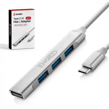 ENKADO EKD-TP50 TYPE-C USB 3,1 TO 4in1 PORT USB ADAPTÖR (KDO)