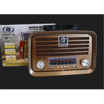 Everton RT-717  Bluetooth-USB-SD-AUX-TF Nostaljik Radyo (KDO)