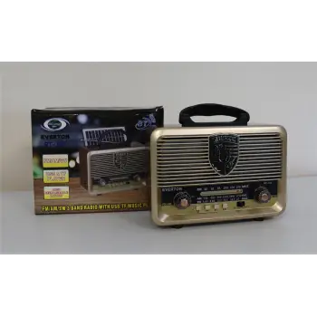 Everton RT-720 Bluetooth-USB-SD-FM Nostaljik Radyo (KDO)