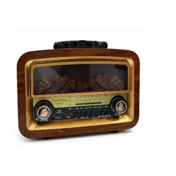 Everton Rt-741 Bluetooth -Fm-Am-Sw-Usb-Tf Card-Aux Nostaljik Radyo (Alev ışık Görselli )