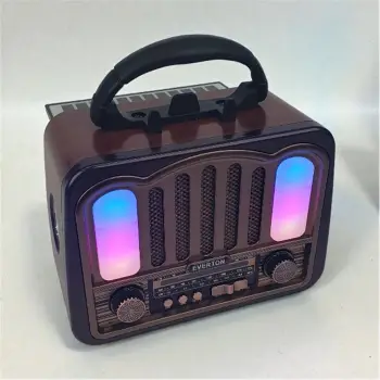 Everton RT-771  Bluetooth Usb-Micro Sd  Solarlı Nostaljik Radyo (KDO)
