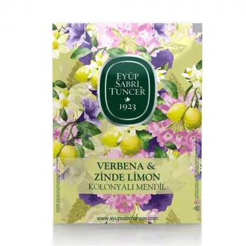 Eyüp Sabri Tuncer 50li Mendil Verbena Kolonyalı  (9,3 x 12,5) Doypack