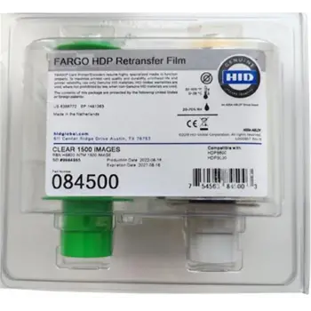 Fargo 084500 Transfer Film Ribbon HDP5000   1500 baskı
