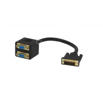 Frisby FA-6660C DVI - 2 x VGA Görüntü Çoklayıcı ve Dönüştürücü(DVI-I Erkek - 2 x VGA Dişi)