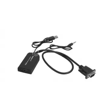 Frisby FA-6676C Analog VGA ve SES - Dijital HDMI Aktif Dönüştürücü (KDO)