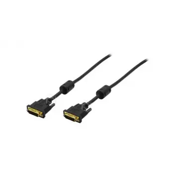 Frisby FA-7424DV DVI-DVI 3mt Kablo 24+5 pin Altın kaplama, Ferrit Core EMI-RFI filtreli 720p-1080 (KDO)