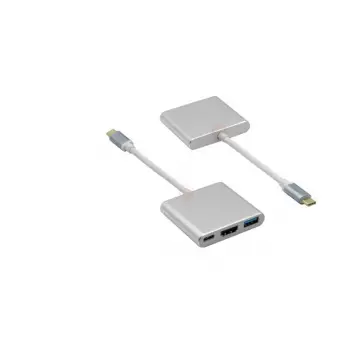 Frisby FA-7656TC Type-C - HDMI + USB 3.0 Adaptör + PD Şarj (KDO)