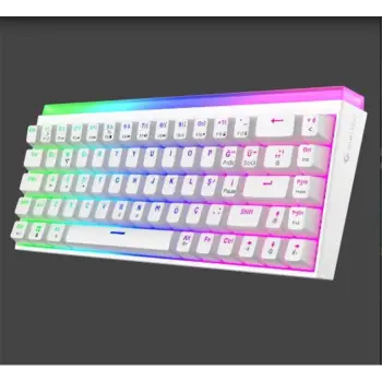 Gameagle GE2019 Hera RGB Kablolu Tr Layout Mekanik Beyaz Oyuncu Klavyesi
