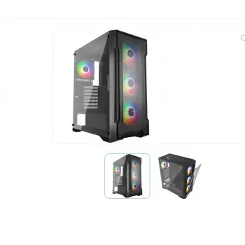 GameBooster FALCON GB-A750B 750w 80+ Bronze USB 3.0 Mesh ARGB ATX Mid Tower Gaming Kasa