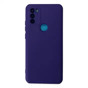 General Mobile Gm 21 Plus Kılıf Nano İçi Kadife Silikon - Mor