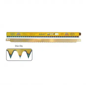 Geniş Kolastar Testere Ağzı - Düz Diş 76 Cm