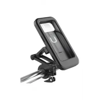 Gidon Bağlantılı Su Geçirmez Mıknatıslı Motorsiklet Telefon Tutucu