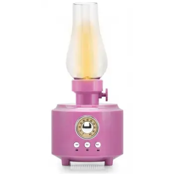 Hadron C210 Pembe Bluetooth Nostalji Gaz Lambası Speaker100-100-200MM (KDO)