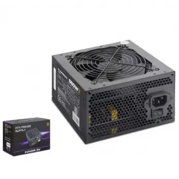 HADRON HD423 PC Power Supply Güç Kaynağı 550W 12 cm Fan ATX 80 Plus Siyah (KDO)