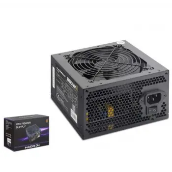 HADRON HD424 PC Power Supply Güç Kaynağı 650W 12 cm Fan ATX 80 Plus Siyah (KDO)