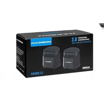 Hadron HD6024 Speaker Pc Siyah 8.5-9-9 cm (KDO)