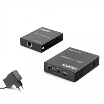 HADRON HDX1363 HDMI KVM Extender 4K Loop-Out 120 m - Gümüş (KDO)