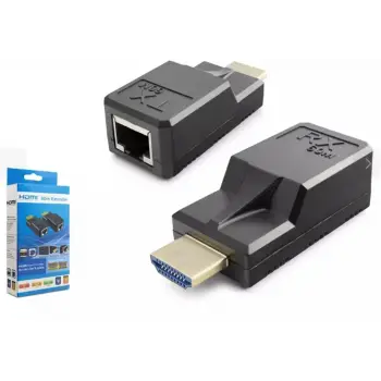 Hadron HDX1375 60mt Hdmi Extender Siyah Mini (Type-C Port) (KDO)
